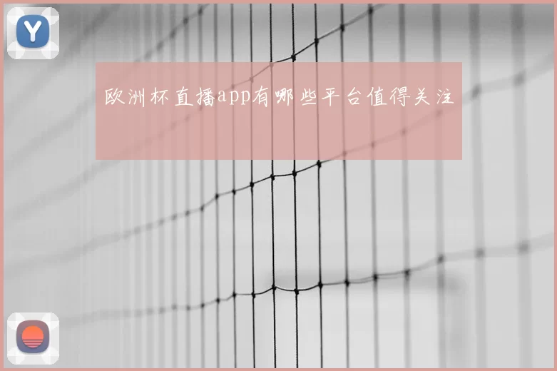 欧洲杯直播app有哪些平台值得关注